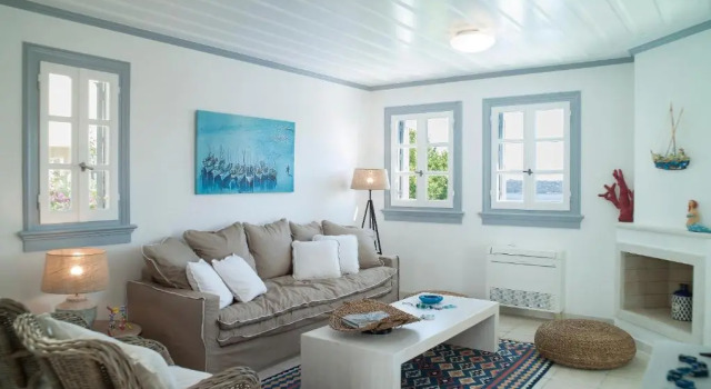 Villa with 5 bedrooms in Spetses with wonderful sea view private pool enclosed garden 900 m from the beach