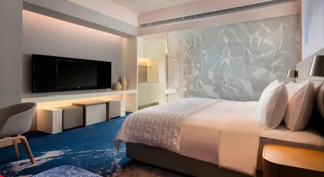 Двухместный номер Standard с видом на город Le Meridien Hangzhou, Binjiang