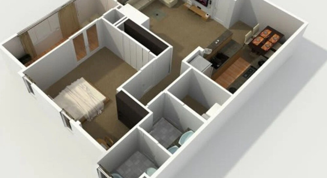 Коттедж New Trendy 1BR Apartment With Heated Pool Gym Minigolf