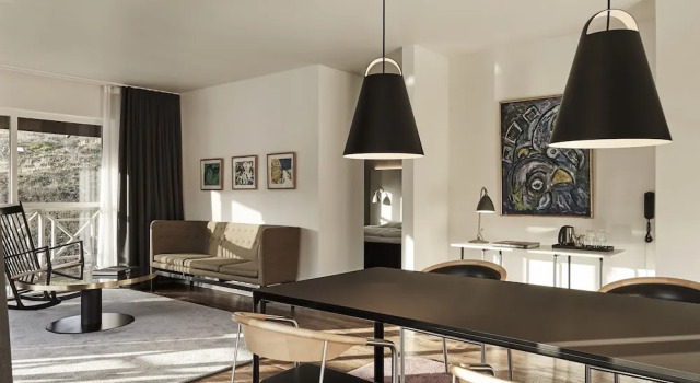 Habitación Superior con balcón Comwell Kongebrogaarden