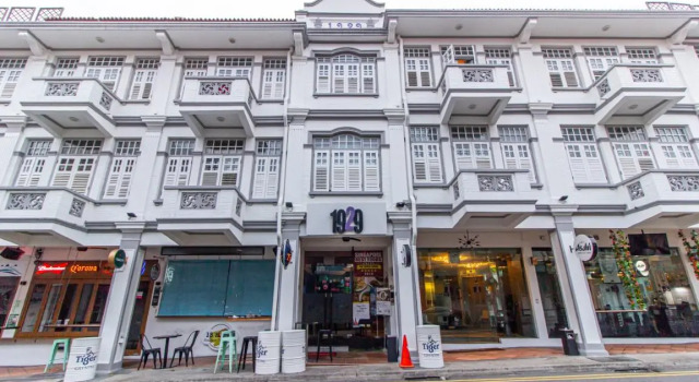 Postel ve společném pokoji A Hotel Chinatown