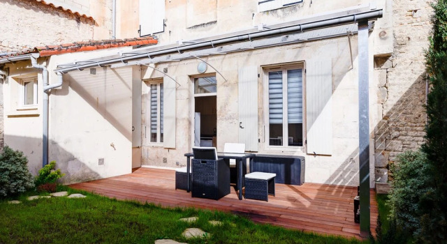 L'Agescy 1 - Charmant T2 - Jardin - Terrasse - centre-ville La Brèche - Wifi