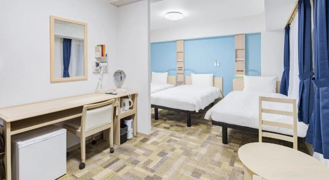 Трёхместный номер Standard Отель Toyoko Inn Kyoto Nijojo Minami