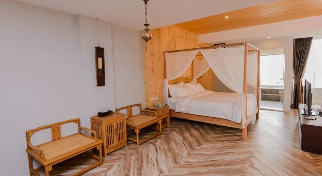 Hai Yuan Zi, Book Hotel Hoteller i Hupu Village med morgenmad, Morgenmad