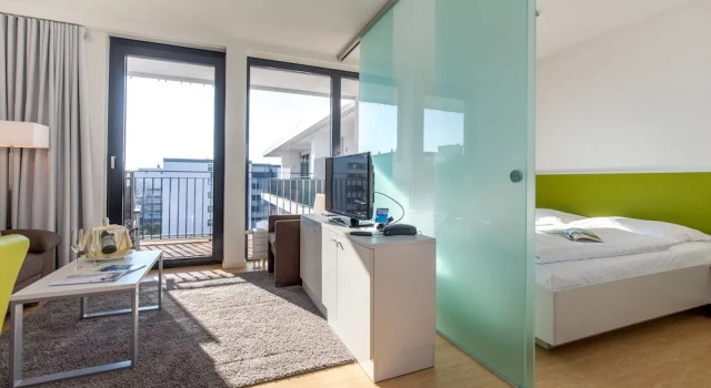 Carat Residenz-Apartmenthaus, Boek Appartement Hotels in Groemitz met zwembad, Zwembad