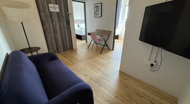 Deluxe Dvoulůžkový s manželskou postelí pokoj 2 pokoje s balkonem Cooliv Waterfront