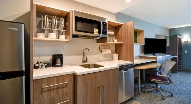Двухместный люкс c 1 комнатой Home2 Suites By Hilton Columbus