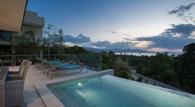 Вилла 3 Bedroom Ocean View Villa Aura SDV009-By Samui Dream Villas