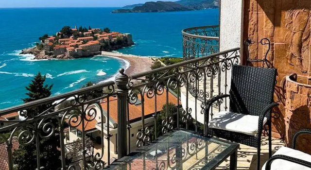 Апартаменты с 3 комнатами с видом на море Villa Edelweiss