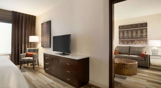 Люкс c 1 комнатой Hilton Garden Inn Downtown Birmingham