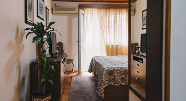 Двухместная студия с видом на сад El Mar Apartments