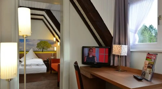 1 soveværelse i komfort- dobbelt værelse Hotel Ratskeller