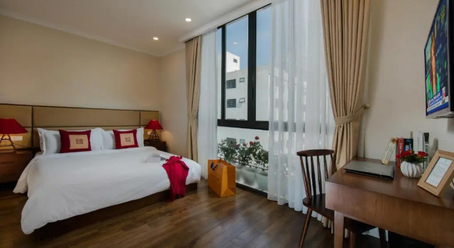 Люкс c 1 комнатой Au Coeur dHanoi Apartment