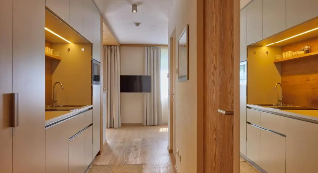 Апартаменты с балконом Residence Zur Post Sexten
