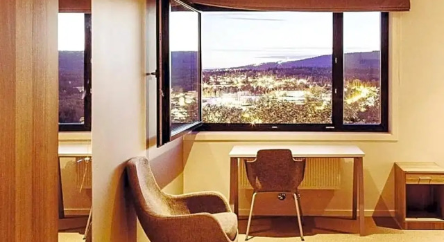 Номер Standard с видом на горы Oslo Hostel Rønningen