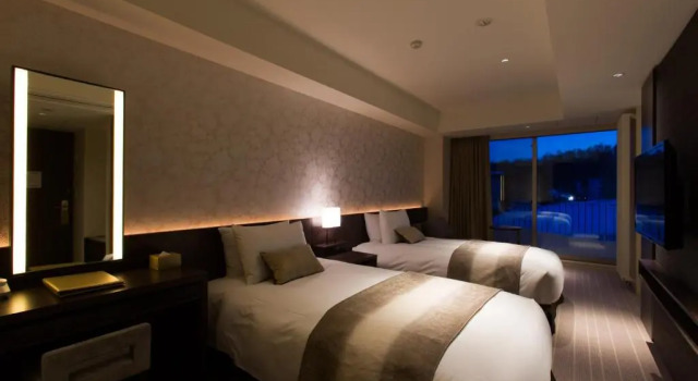 Номер Deluxe с видом на окрестности Chalet Ivy Hirafu, Niseko