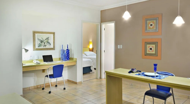 Двухместный номер Standard Plaza Inn Flat Araxá
