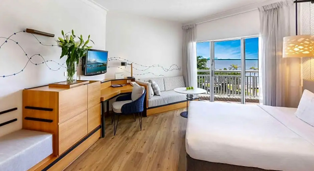 Двухместный номер Deluxe с видом на море Shangri-La The Marina, Cairns