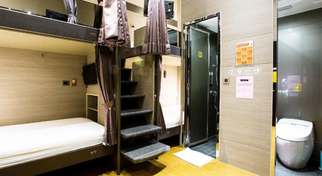 Bett im Wohnheim (Männerwohnheim) Amici hotel Six Star Hostel