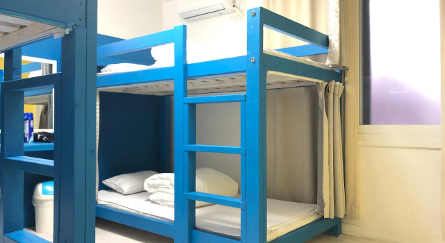 Кровать в общем номере (женский номер) Slow Citi Guest House -슬로시티게스트하우스
