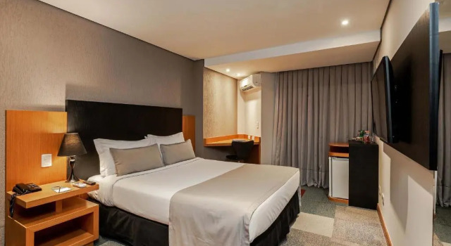 Двухместный номер Superior Slaviero Hotel Curitiba Batel