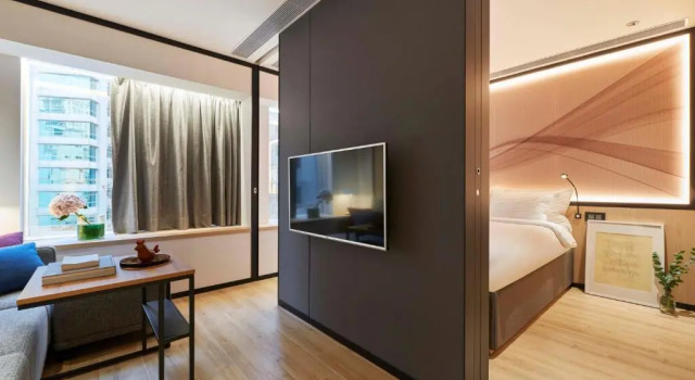 Номер Standard c 1 комнатой с видом на город CM+ Hotels and Serviced Apartments