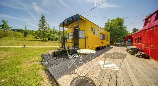 Апартаменты 'the Little Giant,' Converted Railcar in Dubois!