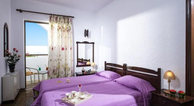 Двухместный номер Standard с балконом и с красивым видом из окна Malia Holidays Hotel