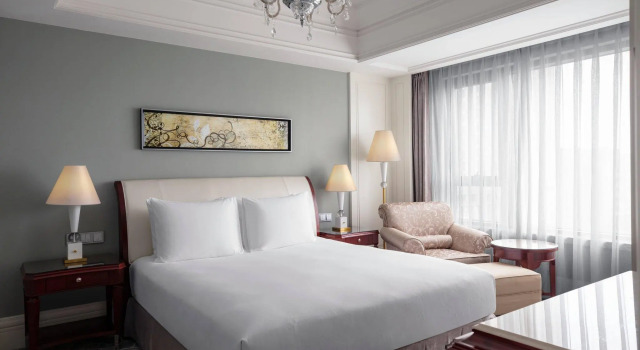 Люкс c 1 комнатой Courtyard by Marriott Shanghai Fengxian