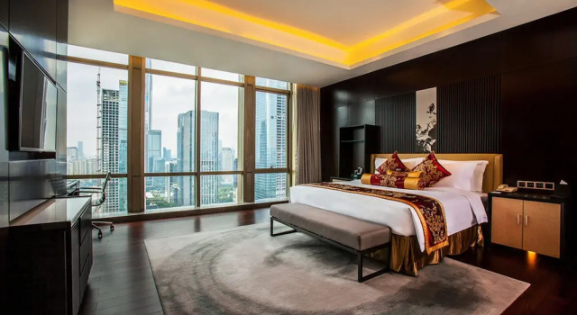 Двухместный люкс Presidential Shenzhen Futian Wyndham Grand