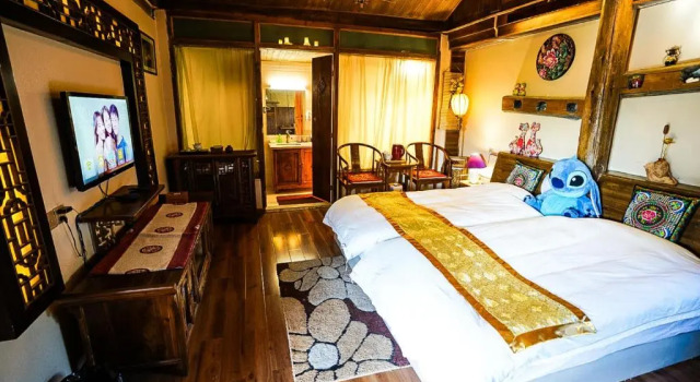 Двухместный люкс Lijiang Lvyeanjia Inn