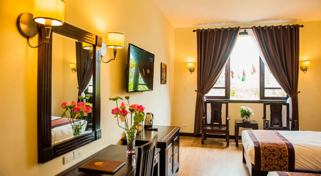 Двухместный номер Deluxe Khách xá Bái Đính - Bai Dinh Guest House