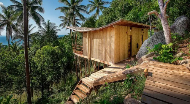 Двухместный номер Standard с видом на море Ecotao Lodge