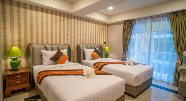 Двухместный номер Deluxe с балконом Siri Nakornpink Chiang Mai Hotel SHA Plus