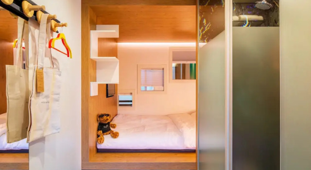 Номер Compact Bunk Hotel Utrecht