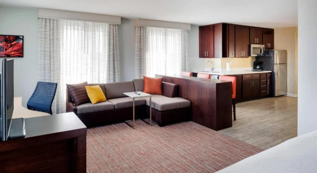 Двухместная студия Residence Inn by Marriott Bangor
