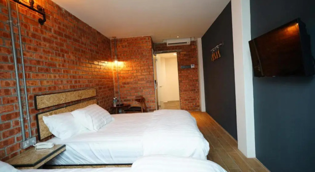 Двухместный номер Deluxe Brick Box Hotel @ Oldtown Ipoh