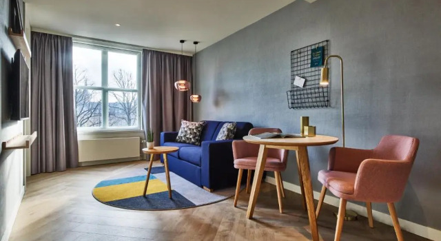 Двухместный люкс c 1 комнатой with Parliament view Staybridge Suites The Hague - Parliament by IHG