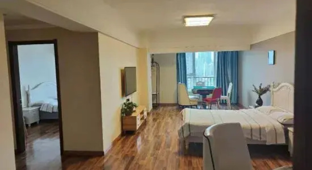 Люкс Deluxe Lanzhou Yiju Smart Hotel Apartment