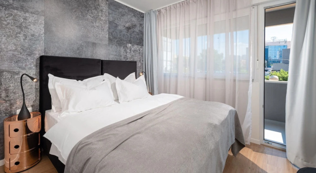 Двухместный номер Deluxe с балконом и с видом на город Skaline Luxury rooms Split