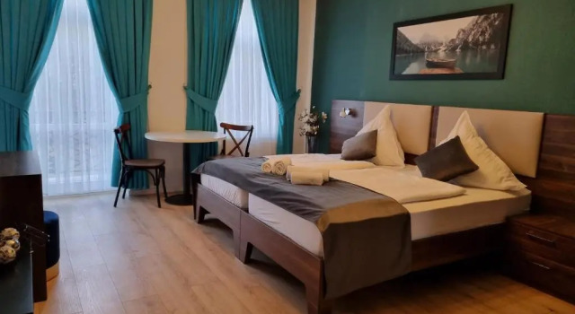 Deluxe double chambre avec balcon A&F Hotel Chemnitz
