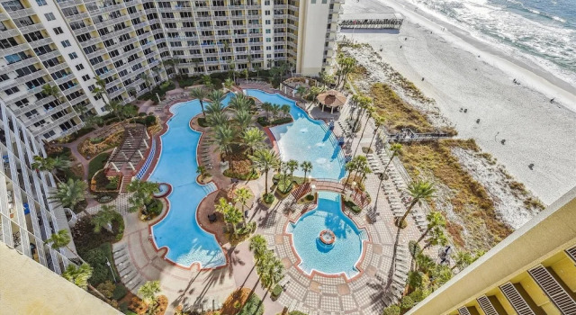 Shores Of Panama 1506, Perfect For A Great Couples Getaway! Free Fun! Reserved Parking 1 Bedroom Condo by RedAwning, Забронировать Отель Панама-Сити Панхэндл Флорида, рядом с Загородный клуб "Сигнал Хилл"