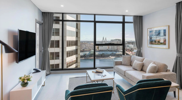 Люкс с 2 комнатами Meriton Suites Sussex Street, Sydney