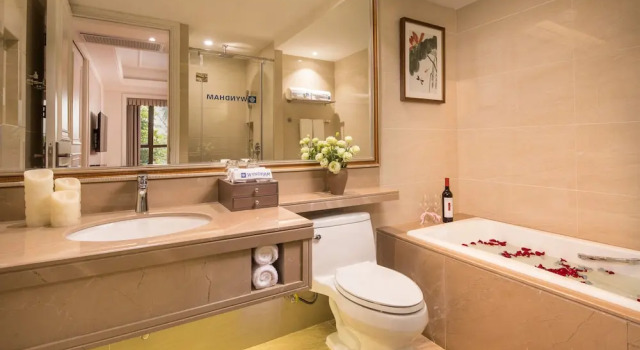 Двухместный люкс с видом на океан Wyndham Hainan Clearwater Bay Resort
