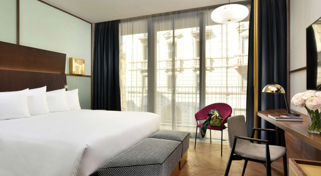 Двухместный номер Deluxe Milano Verticale | UNA Esperienze | Preferred Hotels and Resorts