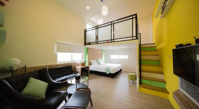 Четырёхместный номер Standard с видом на море Tiffany Homestay