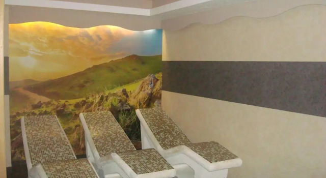 Студия с балконом Apartments Gold Lux