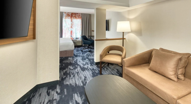 Двухместный люкс Fairfield Inn & Suites by Marriott Toronto Brampton