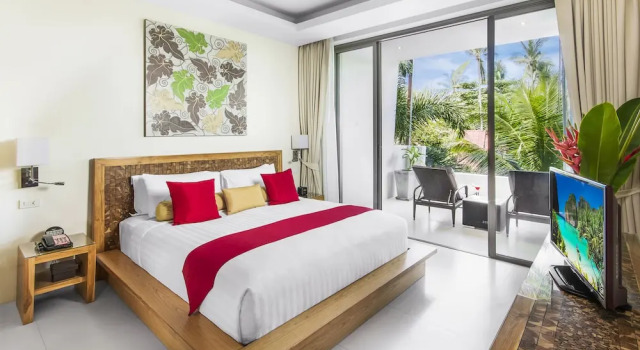 Апартаменты Deluxe с 2 комнатами Beach Republic Koh Samui