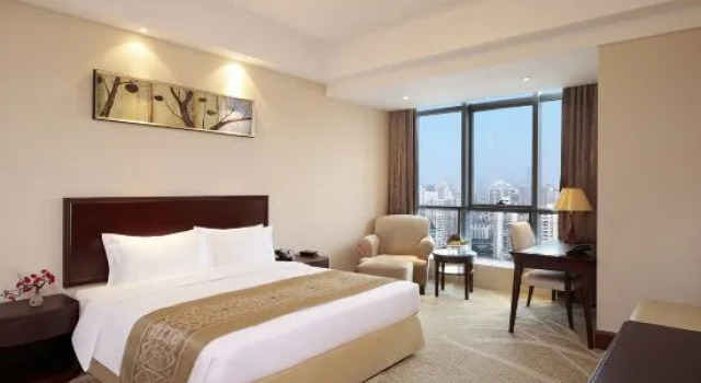 Люкс Business с красивым видом из окна Shanghai Metropark Jichen Hotel